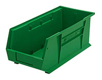 18 Inch (in) Item Length Stack and Hang Bin (QUS248) (Green)