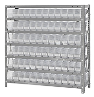 Clear 1239-100CL Steel Shelving Systems