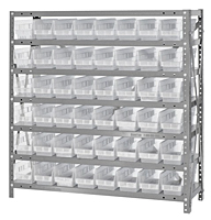 Clear 1239-101CL Economy Shelf Bin Systems