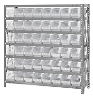 Clear 1239-101CL Steel Shelving Systems