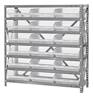 Clear 1239-109CL Steel Shelving Systems