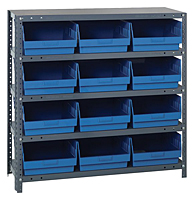 Blue 1239-209 Steel Shelving Systems