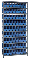 Blue 1275-201 Steel Shelving Systems