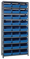 Blue 1275-209 Steel Shelving Systems