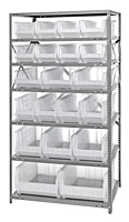 Clear 2475-20-MIXCL Steel Shelving Systems