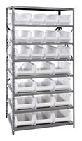 Clear 2475-950952CL Steel Shelving Systems
