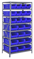 Blue 2475-950952 24" Steel Shelving System
