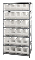 Clear 2475-951CL Steel Shelving Systems - 2