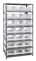 Clear 2475-952CL Steel Shelving Systems