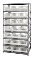 Clear 2475-952CL Steel Shelving Systems - 2