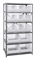 Clear 2475-953954CL Steel Shelving Systems