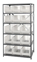 Clear 2475-953CL Steel Shelving Systems - 2