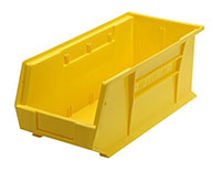 18 Inch (in) Item Length Stack and Hang Bin (QUS248) (Yellow)