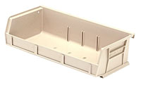 5 3/8 Inch (in) Item Length Stack and Hang Bin (Ivory)