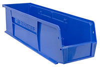 18 Inch (in) Item Length Stack and Hang Bin (QUS238) (Blue)