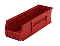 18 Inch (in) Item Length Stack and Hang Bin (QUS238) (Red)