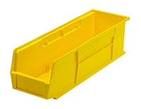 18 Inch (in) Item Length Stack and Hang Bin (QUS238) (Yellow)