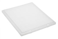 23 1/2 Inch (in) Item Length and 19 1/2 Inch (in) Item Width Clear Lid (LID231CL)