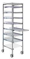 PS-S2475-7S Quantum Partition Store Pull Out Basket Work Cart - 2