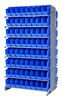 Blue QPRD-201 Double Sided Pick Racks - 2