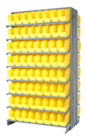 Yellow QPRD-201 Double Sided Pick Racks - 2