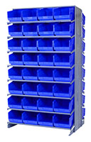 Blue QPRD-207 Double Sided Pick Racks - 2