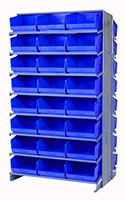 Blue QPRD-209 Double Sided Pick Racks - 2