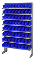 Blue QPRS-101 Single Sided Pick Racks