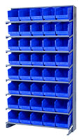 Blue QPRS-202 Single Sided Pick Rack - 2