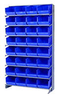 Blue QPRS-207 Single Sided Pick Rack - 2