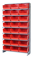 Red QPRS-209 Single Sided Pick Rack - 2