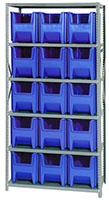 Blue QSBU-600 Steel Storage Centers