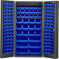 Blue Bins for QSC-36 36 in. Wide All Purpose Cabinets