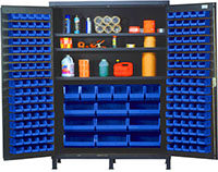 Blue Bins for QSC-60S 60 in. Wide Cabinets