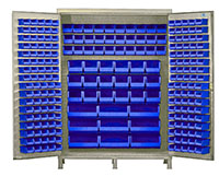 Blue Bins for QSC-BG-60 60 in. Wide Cabinets