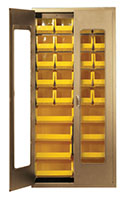 Yellow Bins for QSC-BG-C240 Specialty All Purpose Storage Cabinets