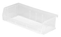 5 3/8 Inch (in) Item Length Stack and Hang Bin (Clear)
