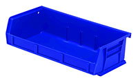 5 3/8 Inch (in) Item Length Stack and Hang Bin (Blue) - 2
