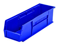18 Inch (in) Item Length Stack and Hang Bin (QUS238) (Blue) - 2