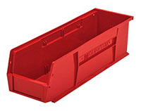 18 Inch (in) Item Length Stack and Hang Bin (QUS238) (Red) - 2
