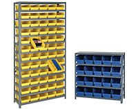 Economy Shelf Bin Systems, Small Parts Storage