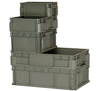 Quantum Storage Systems Rso1215-7 Gray Straight Wall Container 12 In X 15 In X 