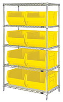 WR5-955 24" Wire Shelving System - 2