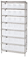 WR8-240CL Wire Shelving Systems