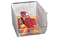 Quantum 18-1/2 Inch (in) Outside Length and 11 Inch (in) Outside Width Mesh Stack and Hang Bin