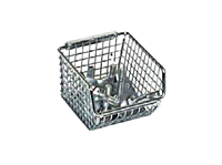 Quantum 5-1/4 Inch (in) Outside Length and 4-1/4 Inch (in) Outside Width Mesh Stack and Hang Bin