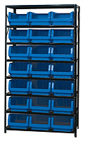 Blue MSU-532 Steel Shelving Units