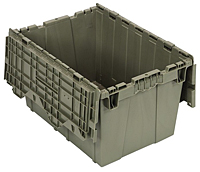 Gray QDC2115-12 Attached Top Containers (QDC Series)