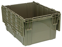 Gray QDC2820-15 Attached Top Containers (QDC Series)