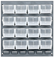 Clear QLP-1819-210-16CL Louvered Panels